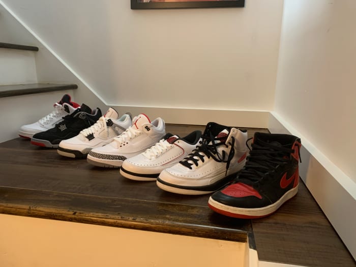 Some of Mary Berdo's favorite Jordans.